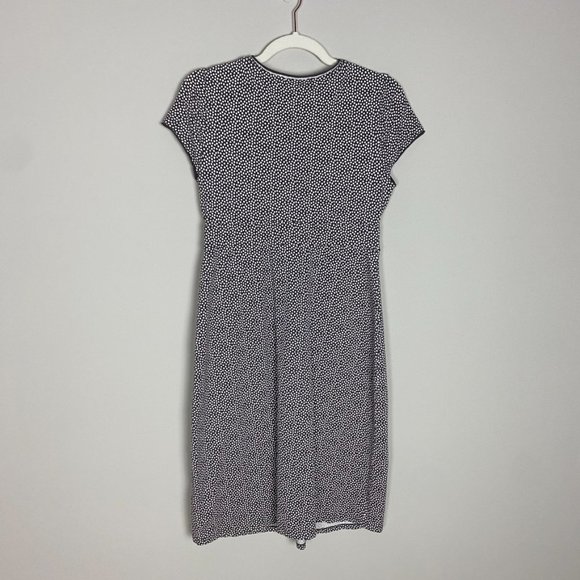 Boden Surplice Sheath Dress Womens 6 Short Sleeve Career Polka Dot V Neck - Picture 6 of 7